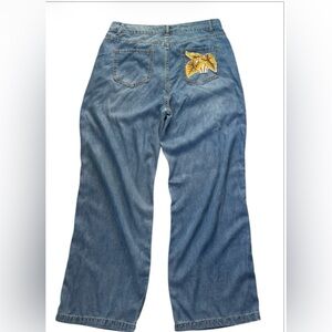Blue Denim Jeans with Kalo Patch